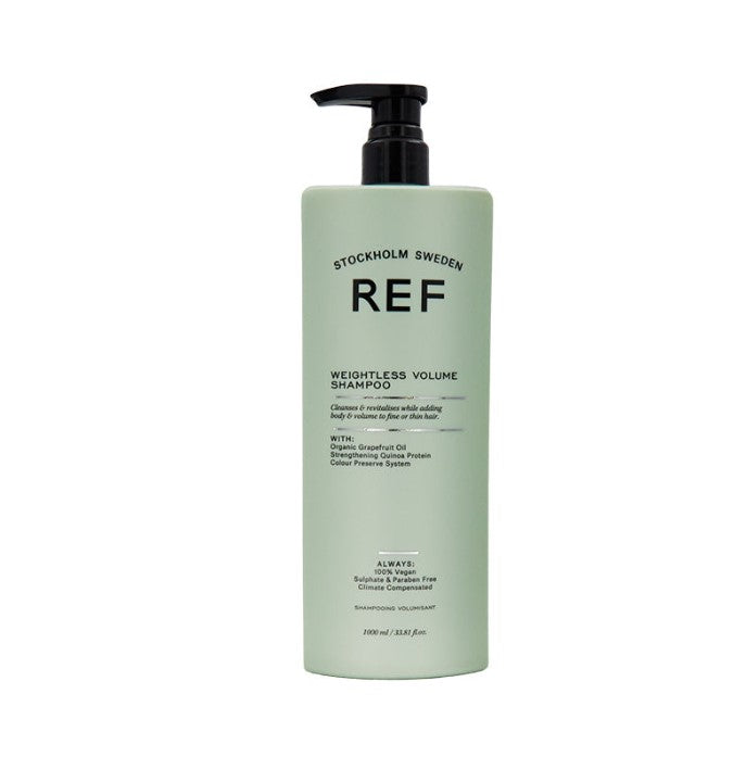 REF Weightless Volume Shampoo 輕盈豐鬆洗髮水 (60ml ,285ml, 750ml, 1000ml, 2000ml)