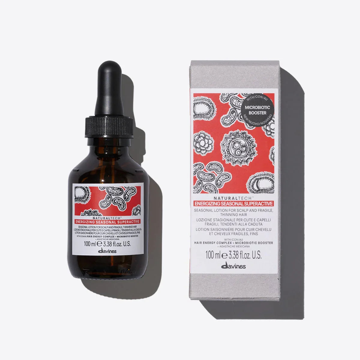 Davines NT ENERGIZING SEASONAL SUPERACTIVE 100ml 季節調理強效育髮精華