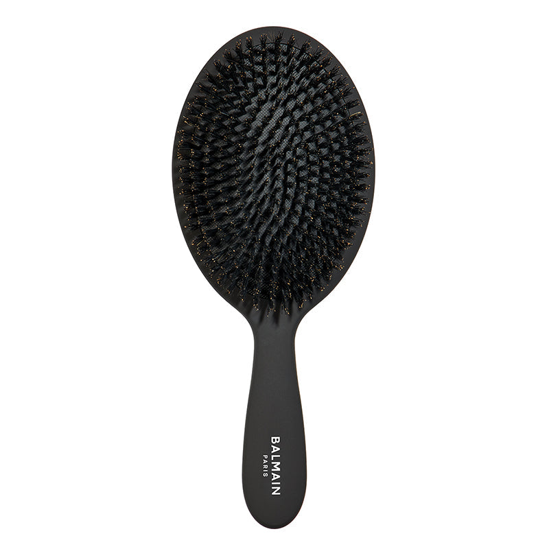 Balmain Luxury Spa Brush 100% boar hair bristles for ultimate shine -名貴濃髮按摩梳