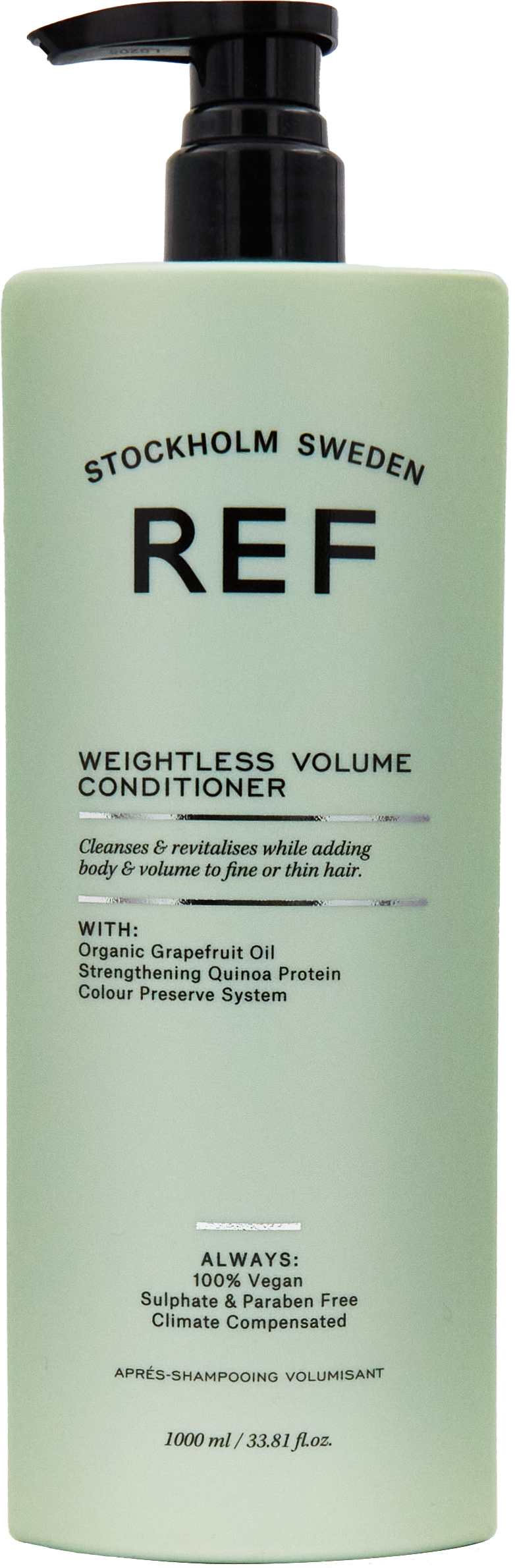 REF Weightless Volume Conditioner 輕盈豐鬆護髮素 (60ml, 245ml, 750ml, 1000ml, 2000ml)