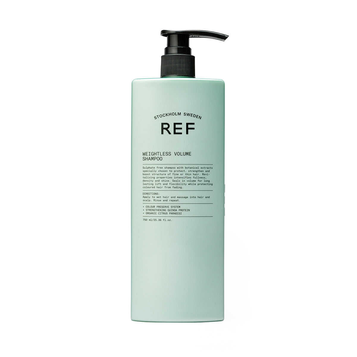 REF Weightless Volume Shampoo 輕盈豐鬆洗髮水 (60ml ,285ml, 750ml, 1000ml, 2000ml)
