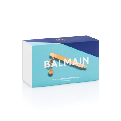 Balmain Limited Edition Hair Slide Jewelery Gold 限量版珠寶18K鍍金髮夾