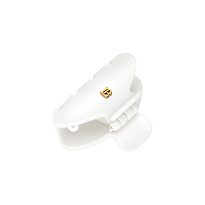 Balmain Pince cheveux Small white 白色18K鍍金髮夾 (小)