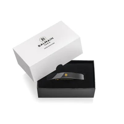 Balmain Barrette pour cheveux Medium Black 黑色18K鍍金髮簪 (中)