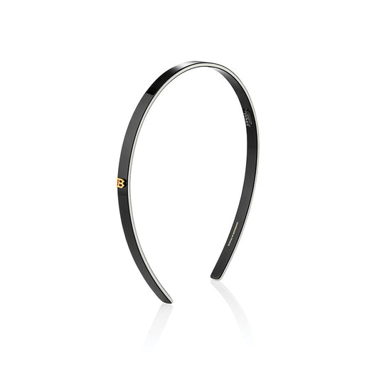 Balmain Cellulose Acetate Headband Black Small 限量版头箍(黑)
