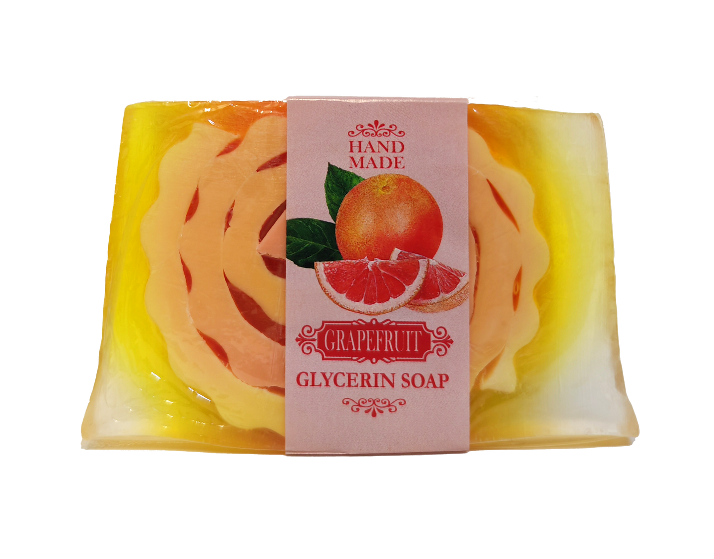 Bulgarian Organi Rose Glycerin Soap Grape Fruit 70g