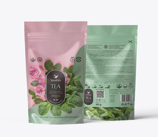 Yeesthin Damascena Rose and Mint Premium Tea 20 Bags